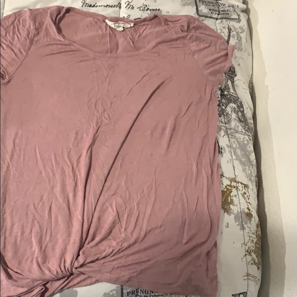 Nude rose  pink shirt